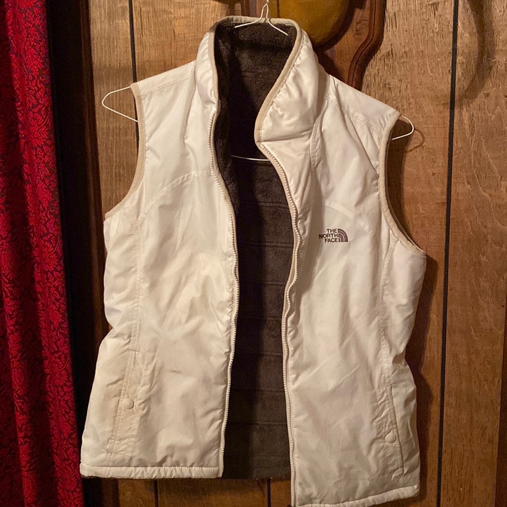 North face reversible vest